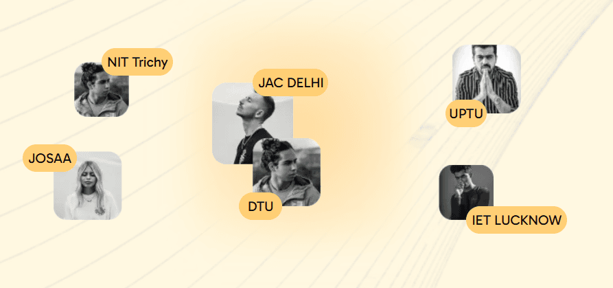 JEE Mains College Predictor tool interface